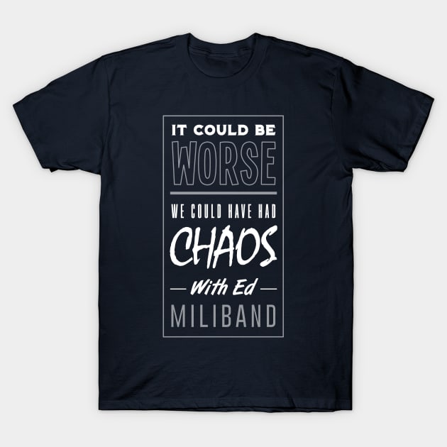 It Could Be Worse T-Shirt by BethsdaleArt